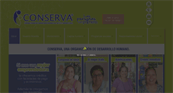 Desktop Screenshot of conserva.org.mx